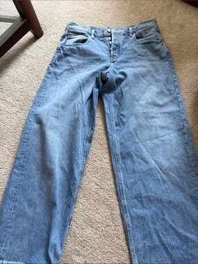 Old Navy Women's Light Blue Wide Leg Jeans